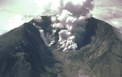 Volcan explosif